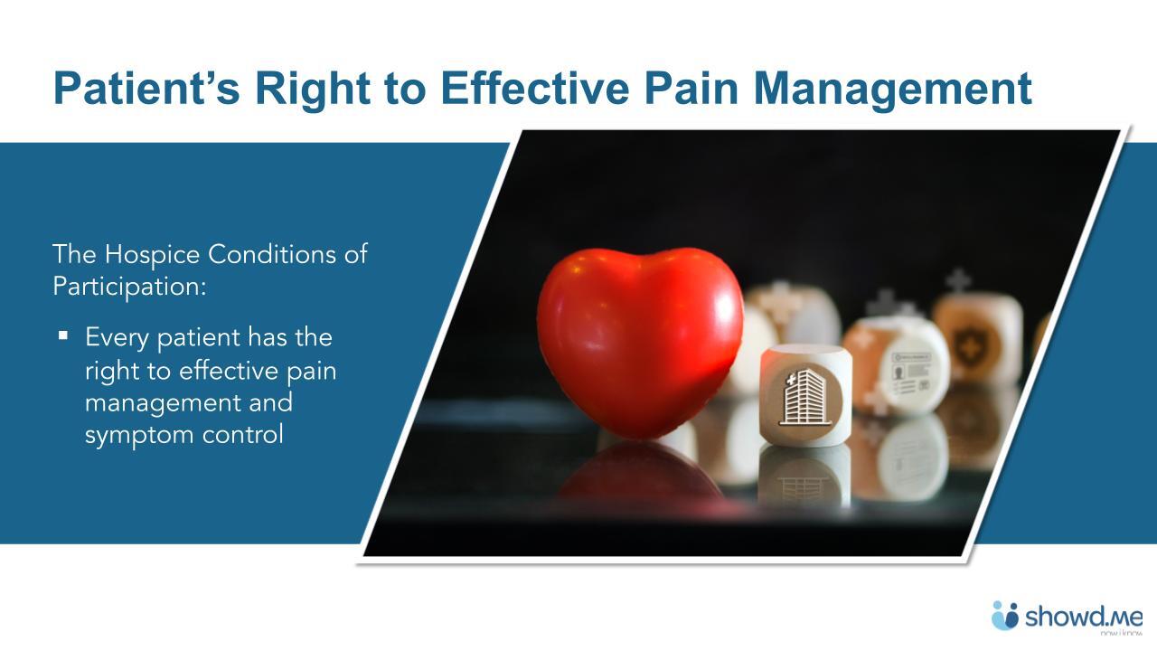 Pain and Symptom Management in Hospice