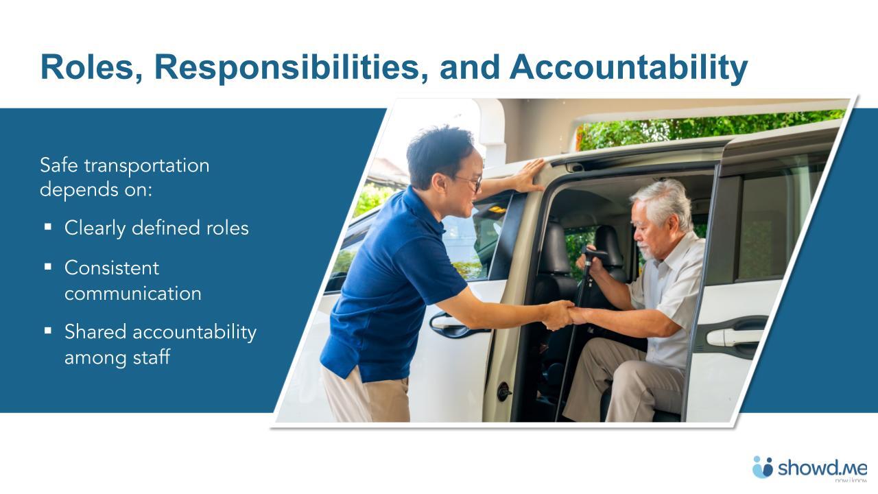 Resident Transportation Safety: Vehicles, Transfers, and Supervision