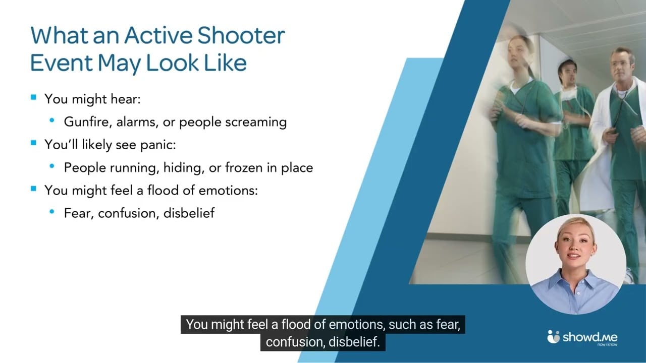 Preventing and Responding to Active Shooters in Healthcare Facilities Test
