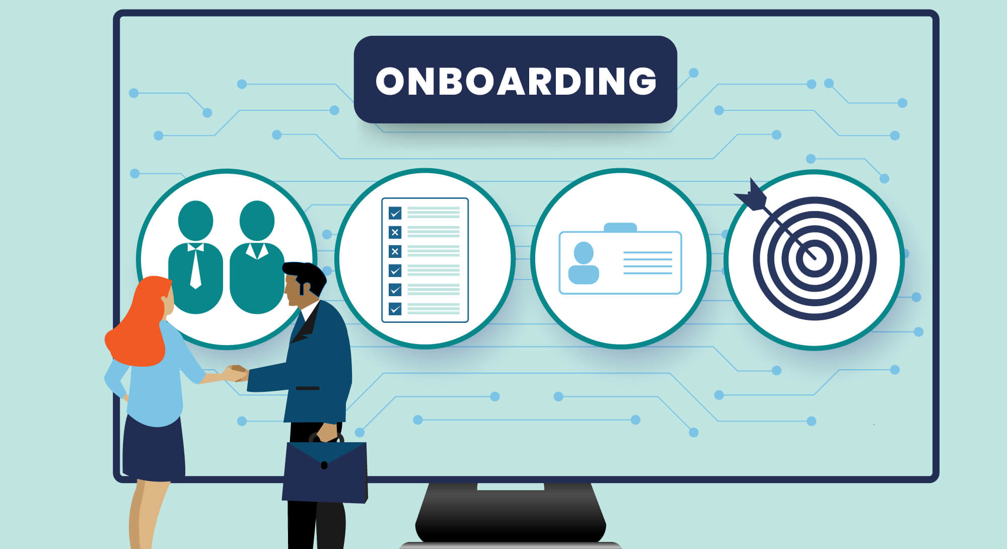 Onboarding bullseye