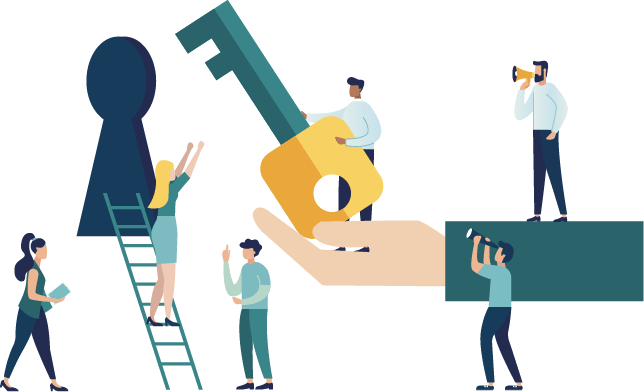Leadership illustration