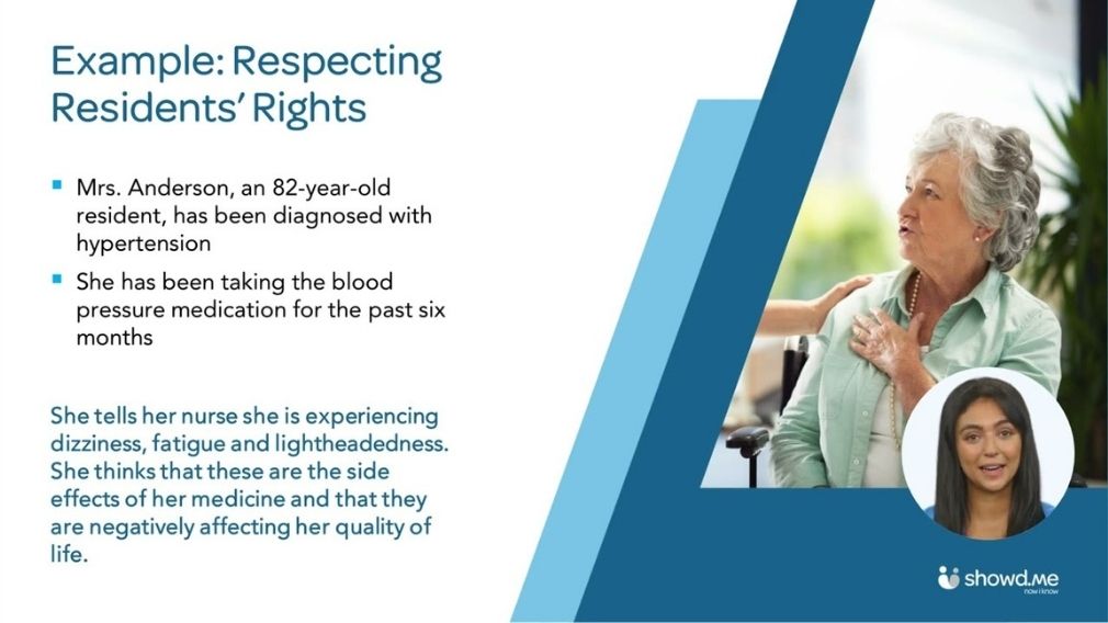 Thumbnail of training course video on Residents' Rights